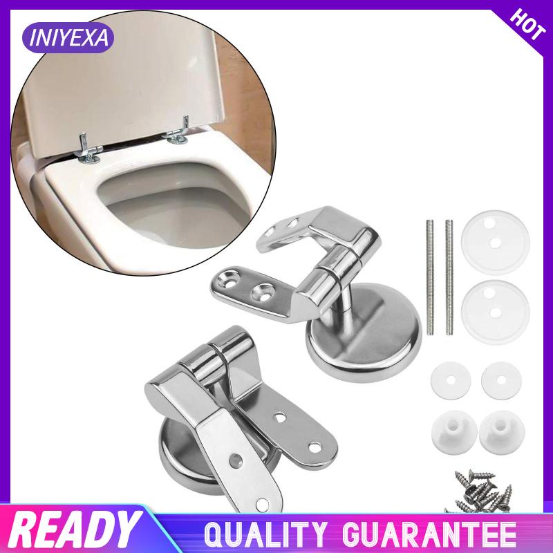 [Iniyexa] Toilet Lid Hinges WC Hinge Adjustable Replacement Hinges for