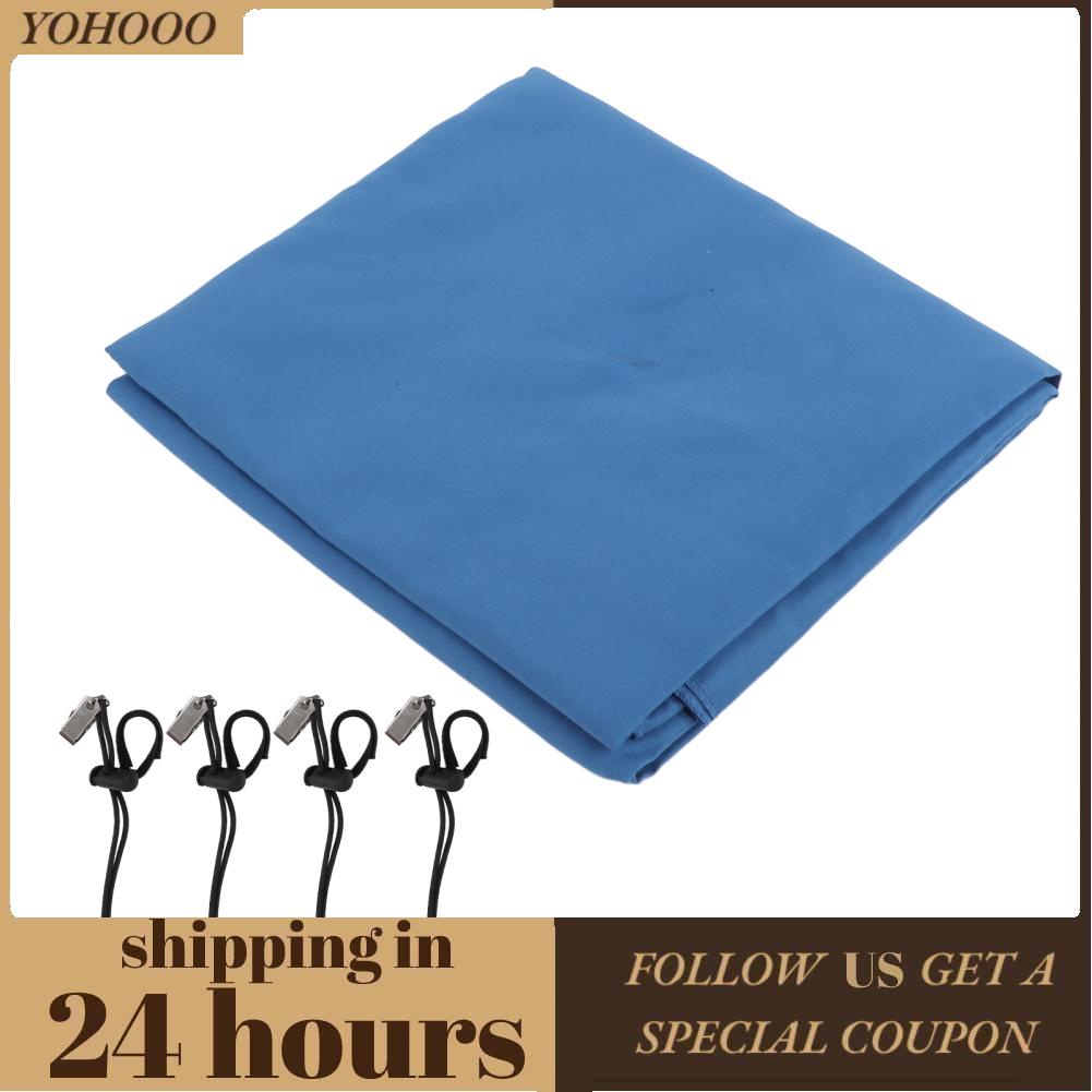 Yohooo 2x2m Blue Screen Photography Backdrop Background Cloth for Video