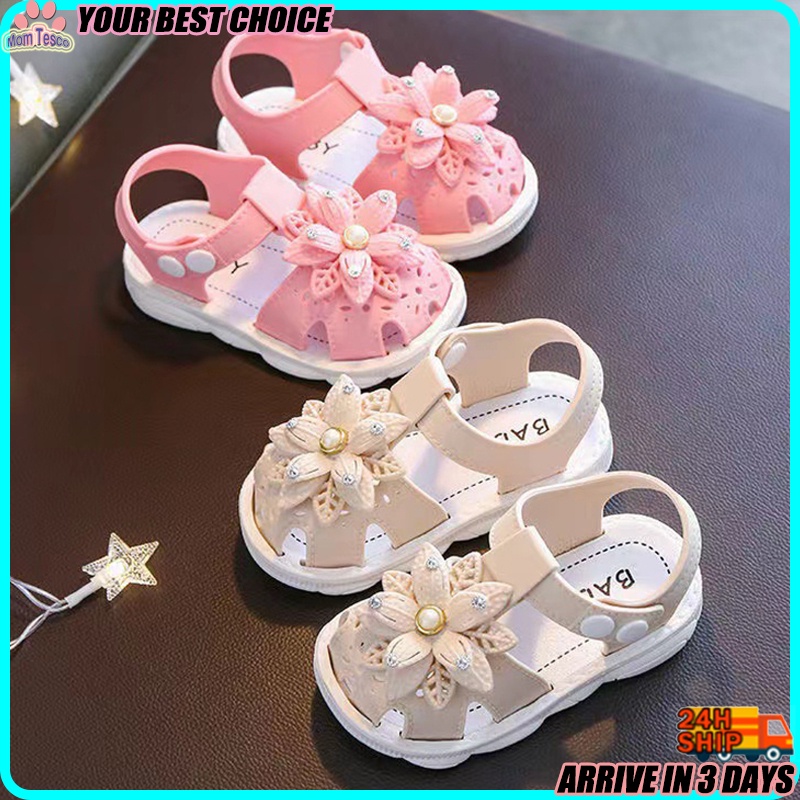Sandals Korean Style Baby Girl Bow Princess Shoes Girl Sequins Dance Performance Shoes