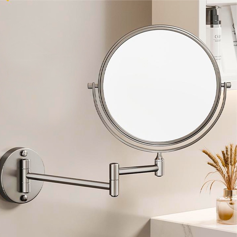 Cosmetic Mirror Bathroom Foldable Cosmetic Mirror Aluminum Waterproof ...