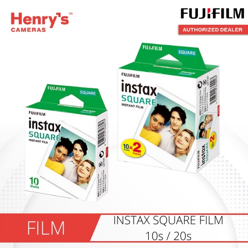 Fujifilm Instax Square Film 10s / 20s And Designed Films Sale | Shopee ...