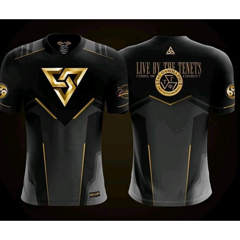 Triskelion Fratshirt Frat Shirt Full Sublimation TAU GAMMA/TRISKELION ...