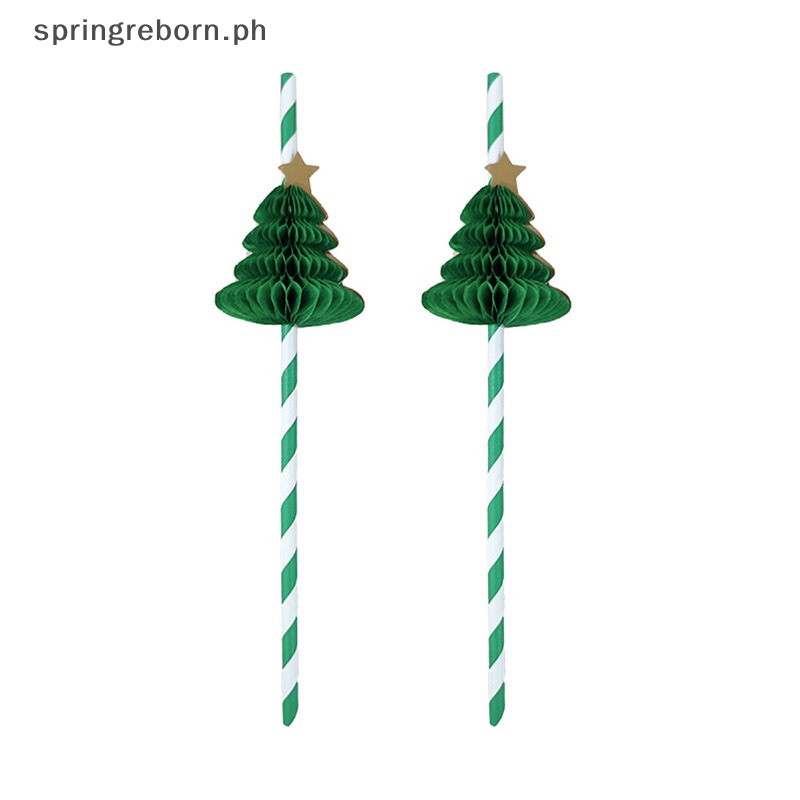 Christmas Tree GLASS STRAW Custom Straws Reusable Straws Unique Gifts Christmas  Straw Boba Straws Smoothie Straws Thin Straws 