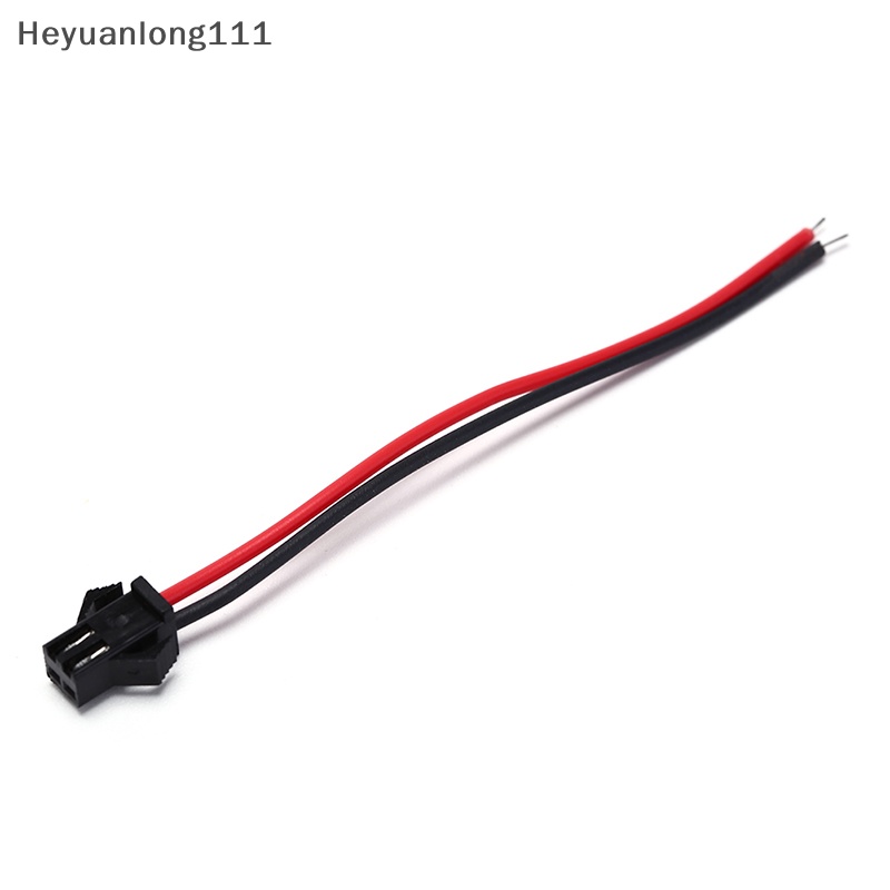 Heyuanlong111 10pairs 10cm Long Jst Sm 2pins Plug Male Female Wire