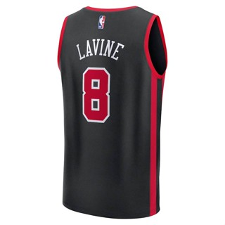 YX 23-24 NBA Zach LaVine Jersey Fast Break Basketball Sports Vest ...