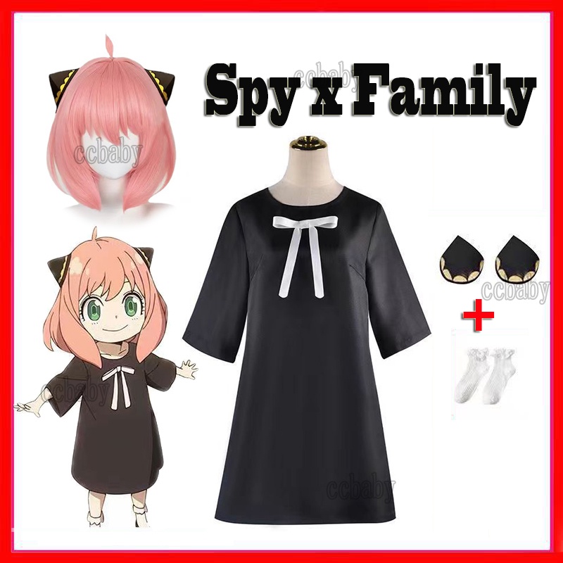 Anya Costume SPY×FAMILY Cosplay Costumes Dress Anya Forger Anime Spy X ...