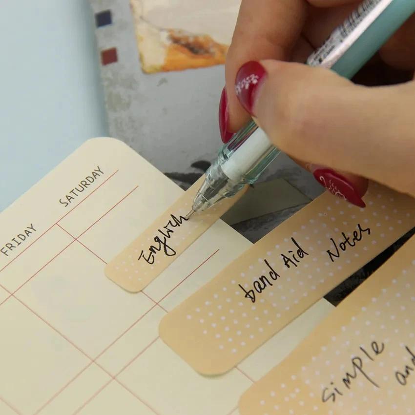 Creative Bandage Shape Sticky Notes Writable Labels Self-stick Note Set ...
