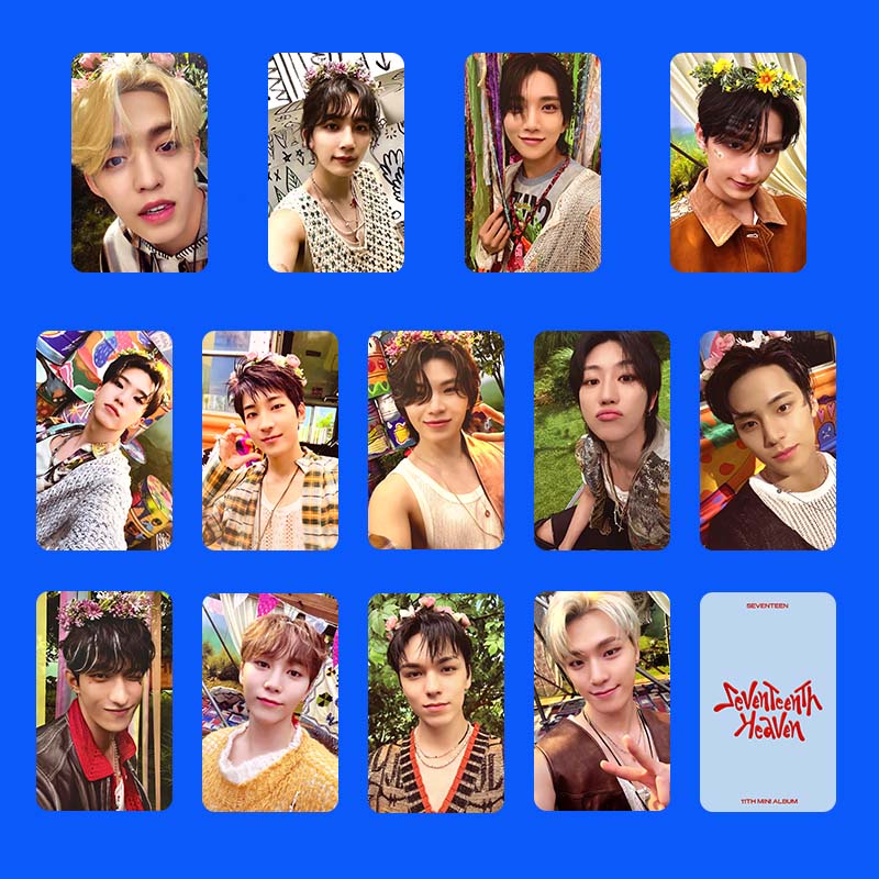 5-13pcs/set SEVENTEEN COMEBACK 11th Mini Album HEAVEN Photocards