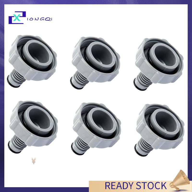 【Xiongqi】6Piece Replacement Parts Accessories for Bestway P6H1419 Spare Parts of Hose Adapter