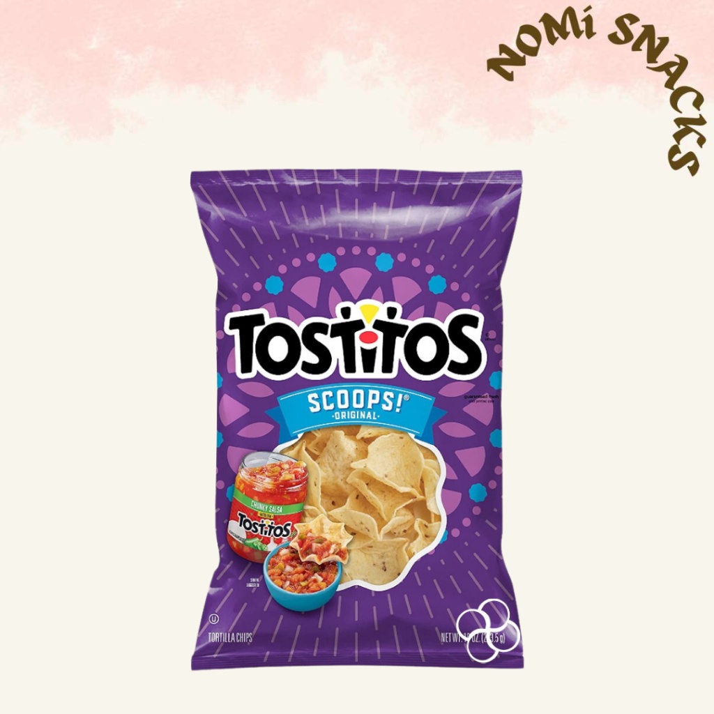 Nomi Snacks Frito Lay's Tostitos Scoops Tortilla Chip 283.5g Shopee