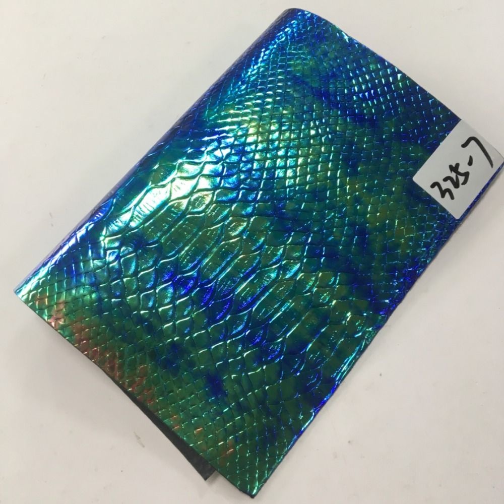 LIVINLIFE 1 Roll Snake Skin Pattern Sheets, Blue & Green Snake Skin ...
