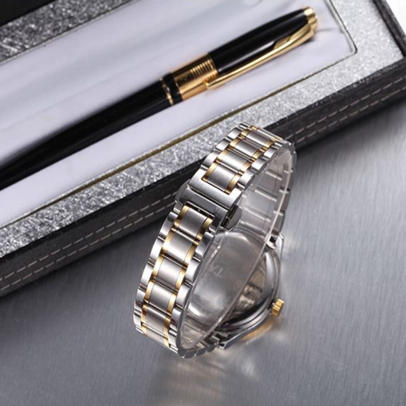 New 100% Pure Mechanical Men's Watch Automatic Hollow Mechanical Watch ...