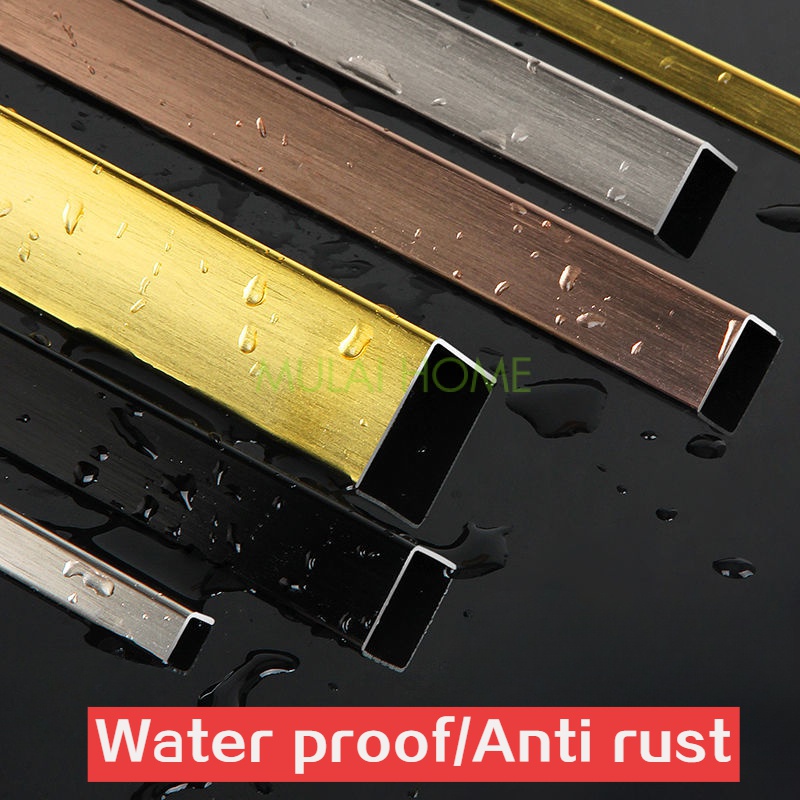 Aluminum Alloy Corner Wall Protector Protection Bar Punch-Free Tile ...