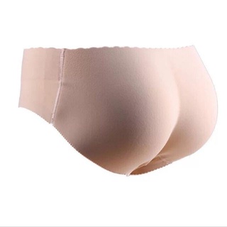 Seamless panty with foam padded