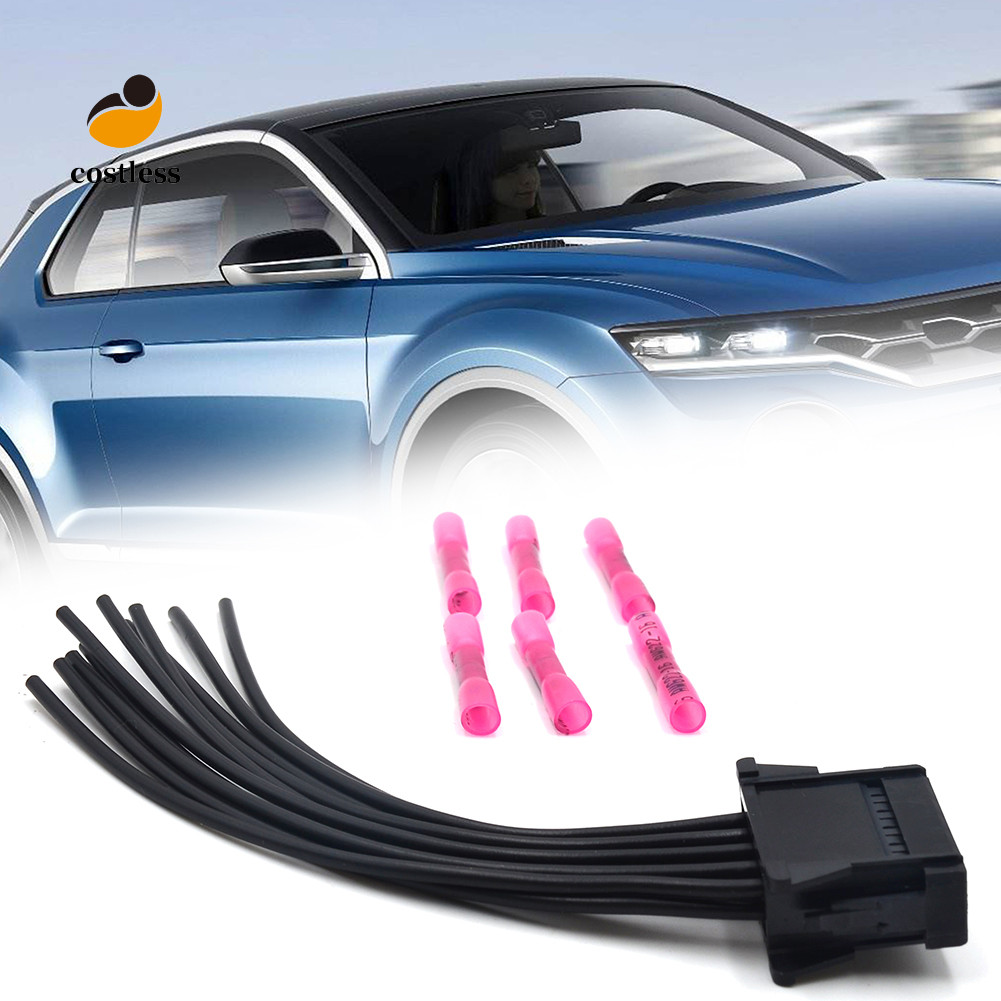AAlamor Heater Blower Resistor Bedrading Harnas Connector Voor Renault Megane, Clio, Twingo - 10-Pins