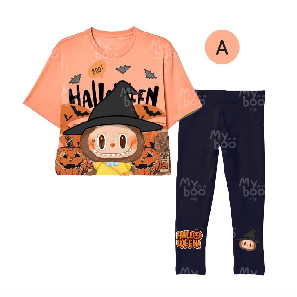 Daughter's Set Labooboo Halloween No.481 | Shopee Philippines