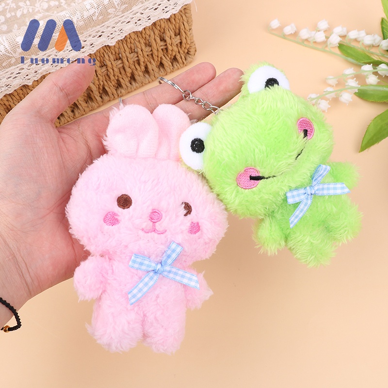 LuoMeng Cartoon Animal Little Bear Rabbit Frog Chicken Stuffed Plush ...
