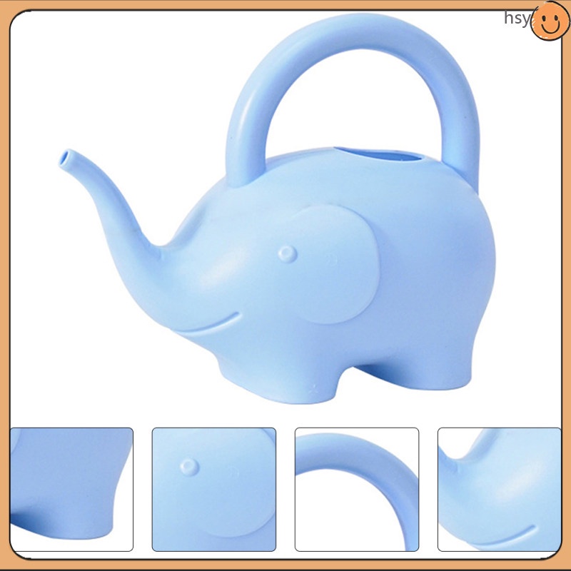 Pe Plastic Elephant Watering Can Watering Can Plants Gardening Watering