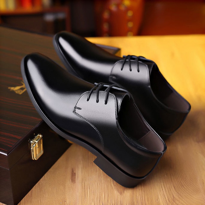 Black Shoes for Men School Shoes for Men Leather Formal Shoes Business ...