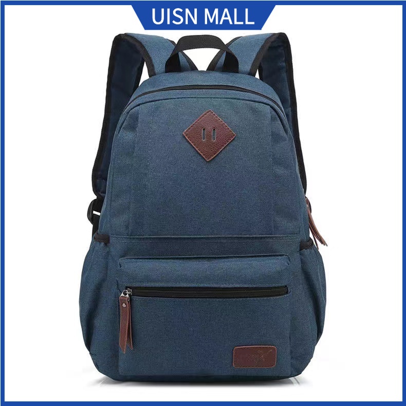 UISN #2134 Men's Fashion Trendy Canvas Backpack Laptop BackPack ...