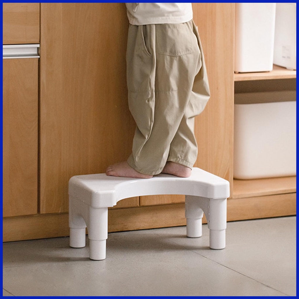 Toilet Foot Stool Stable Height Adjustable Step Stools for Toilets