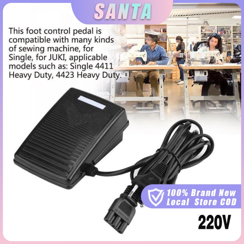 Universal Sewing Machine on/Off Control Switch Foot Speed Control Pedal