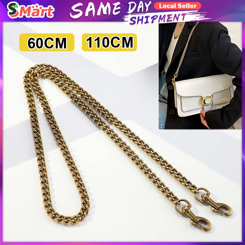【In Stock】60/110CM Bag Chain Metal Female Strap Diagonal One-Shoulder ...
