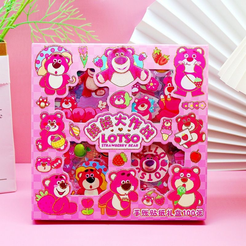(Large Box) LOTSO Waterprorf Waterproof Stickers, 100 pcs Per Box ...