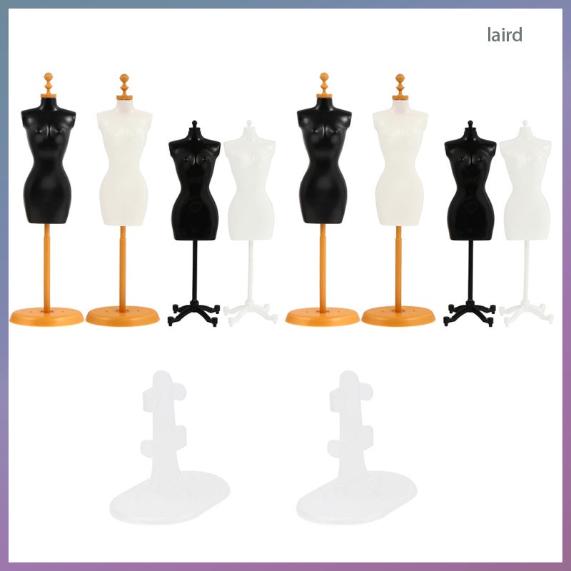 Mannequin Stand Mini Dress Doll Model Rack Body with Display Form ...