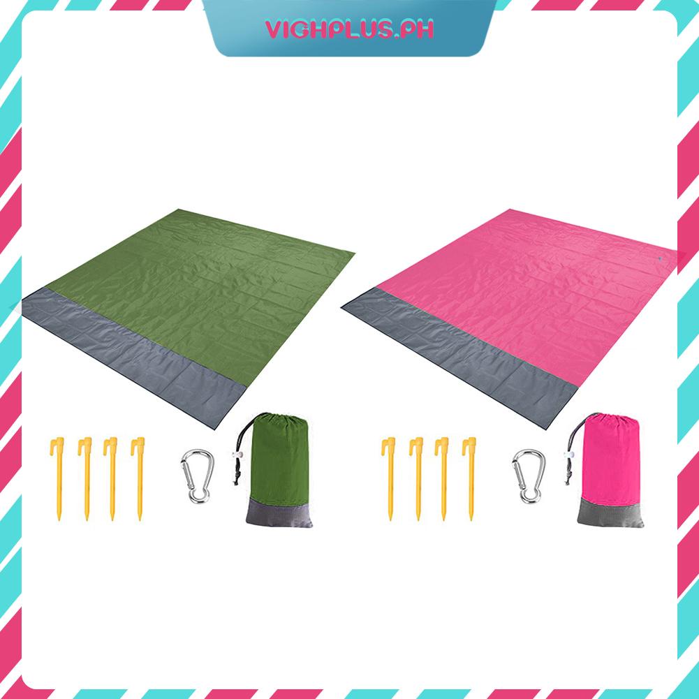 [vighplus.ph] Waterproof Camping Mat Portable Outdoor Beach Blanket
