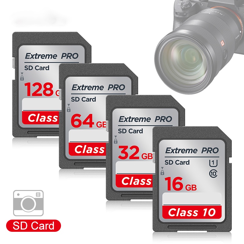 Sd card 16gb 32gb high speed class 10 memory card 64gb 128gb 8gb carte