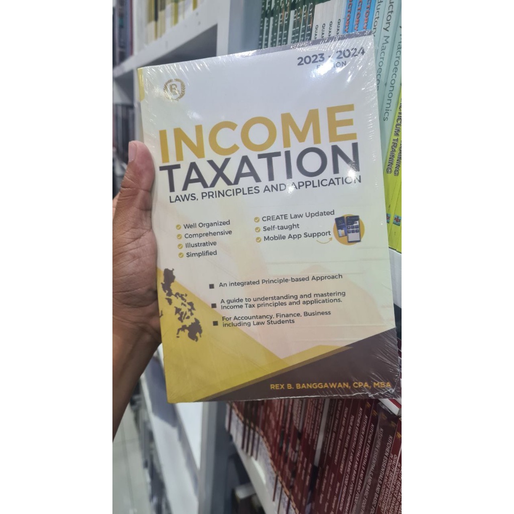 【hot sale】 INCOME TAXATION - BANGGAWAN (2023 Edition) FOR ACCOUNTANCY ...