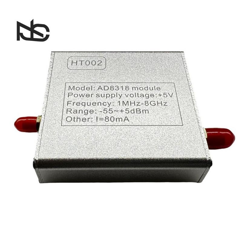 AD8318 Module RF Power Meter Logarithmic Detector 1MHz-8000MHz Power ...