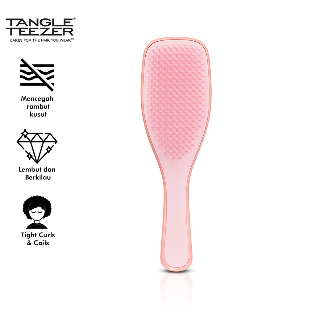 TANGLE TEEZER Naturally Curly TWD-NC-OP Wet Detangler 1 Pcs Hair Comb ...