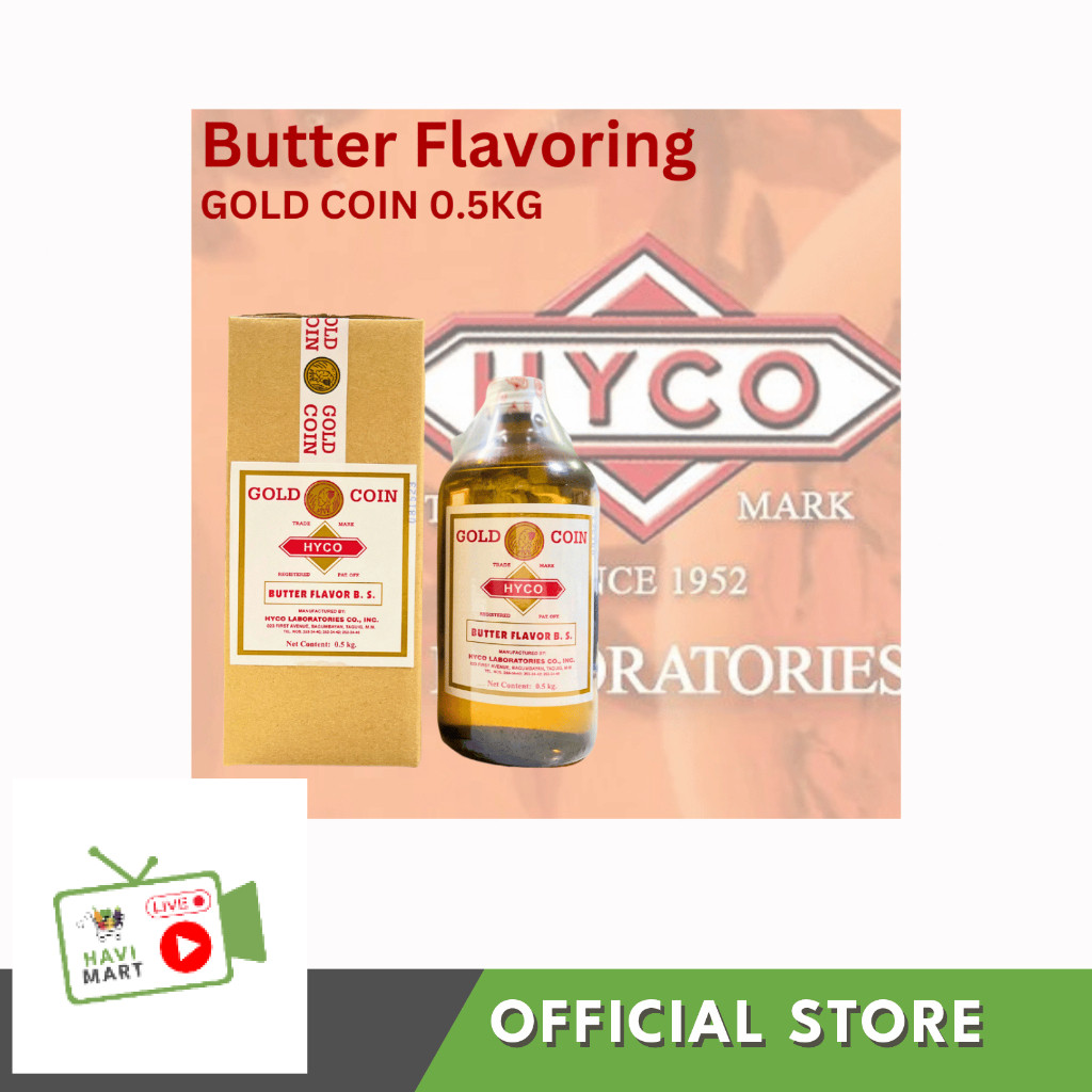 HYCO GOLD COIN BUTTER FLAVOR 500G HAVI VIDEO | Shopee Philippines