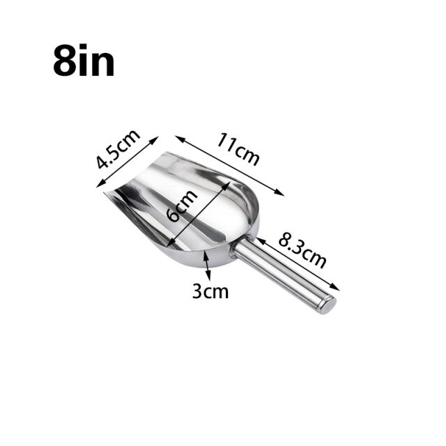 Candy Bar Buffet Commercial Scoops Bar Home Ice Scooper Shovel Food