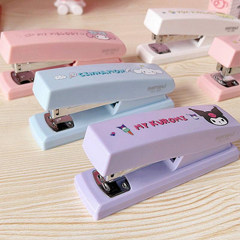 1 Pcs Sanrio 12# Stapler Office School Supplies Staionery Paper Clip ...