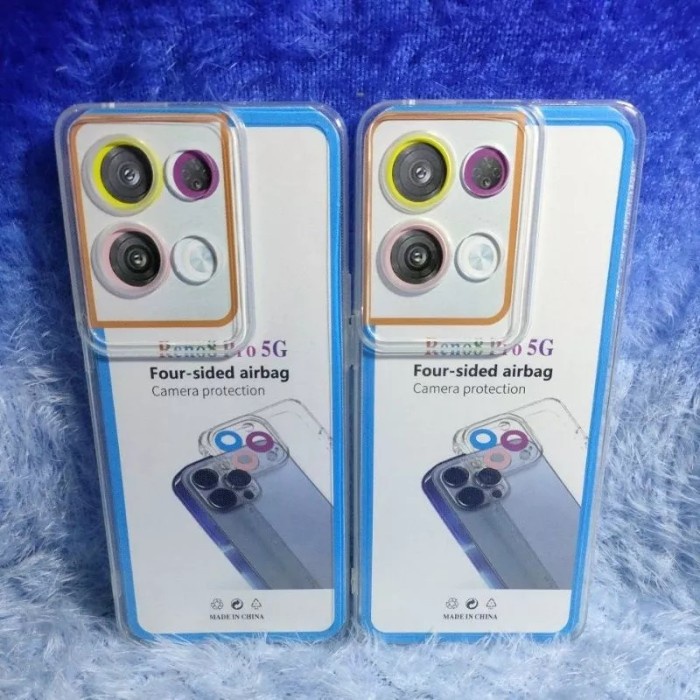 RMSOL Cover per Oppo Reno 8 5G (Reno8 5G) Traslucido