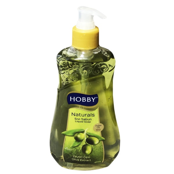 Hobby Naturals Liquid Hand Soap with Olive Extract 400ml[Expiration