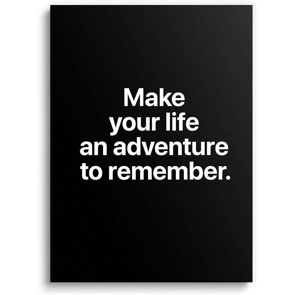 Studio inspirational wall art for office classroom home large workout