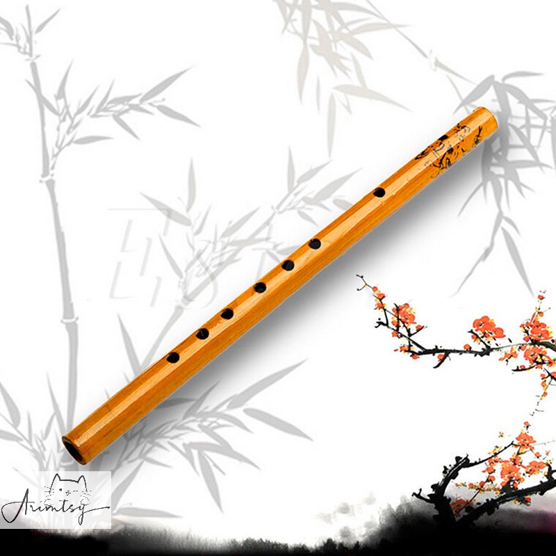 Sun Traditional 6 Hole Bamboo Flute Student Musical Instrument