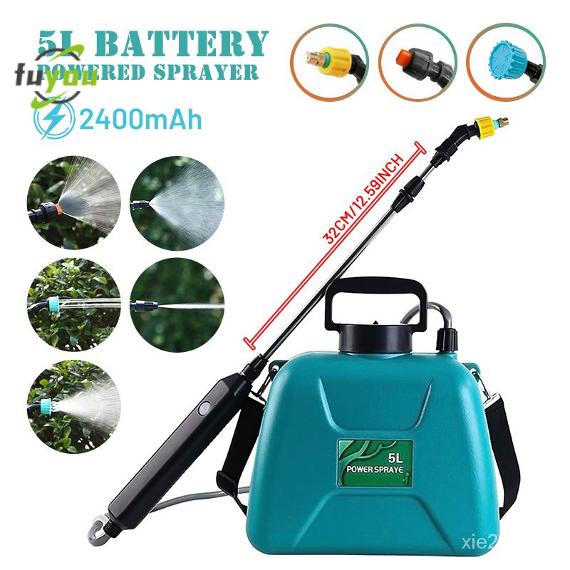 5L Capacity Electric Garden Pressure Sprayer Garden Mist Sprayer ...