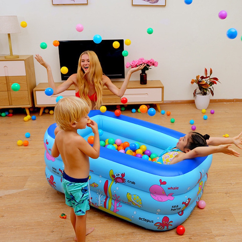 Geetoy 2.1M Baby Recyclable Bathtub Kids Outdoor Pool Inflatable ...