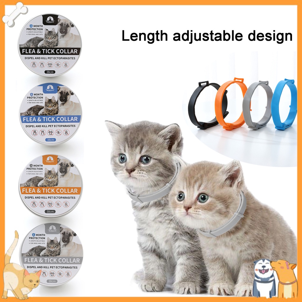 [Vip] Pet Flea Collar Retractable Necklace Anti Flea Tick Big Dog Puppy