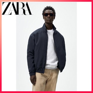 Zara cheap harrington jacket