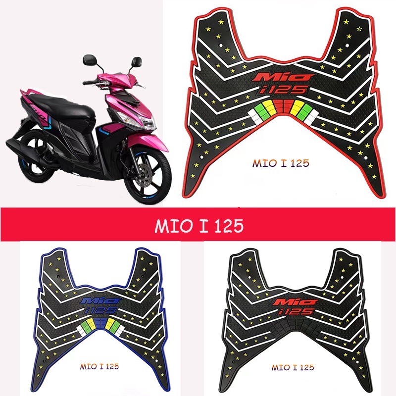 Mio i 125 and Mio i 125s Footboard Rubber Matting With Bolts For Yamaha