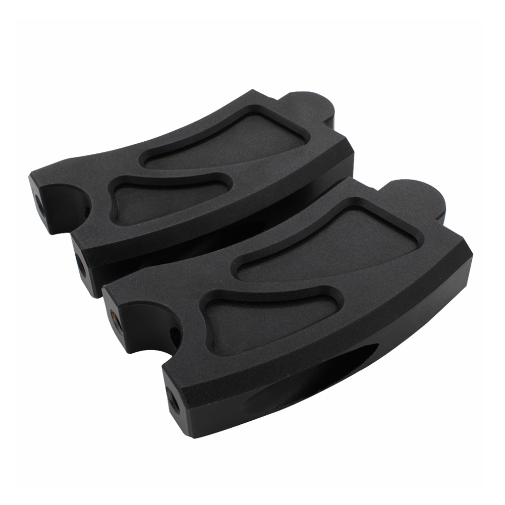 Motorcycle CNC Handlebar Risers Handle Bar Lift Clamp Adapters for ...