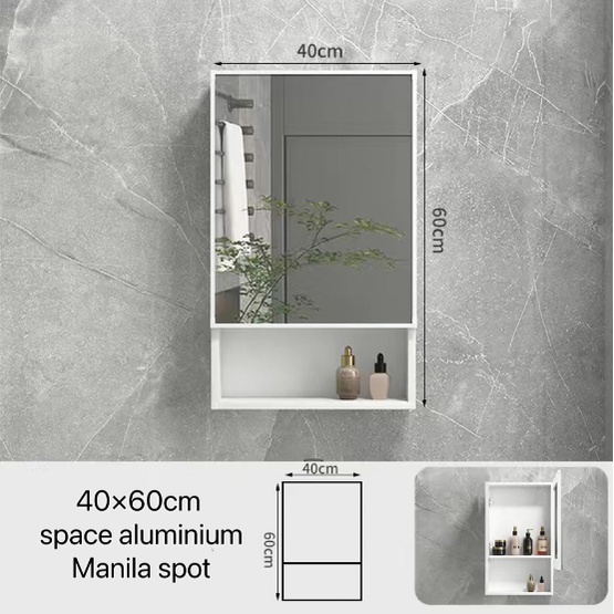 Welfare price wall mirror Square mirror Bathroom Aluminum Mirror ...