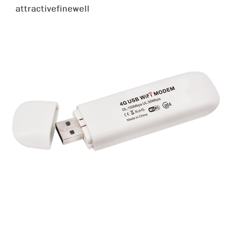 [attractivefinewell] 4G Router LTE Wireless USB Dongle Mini Pocket WiFi ...