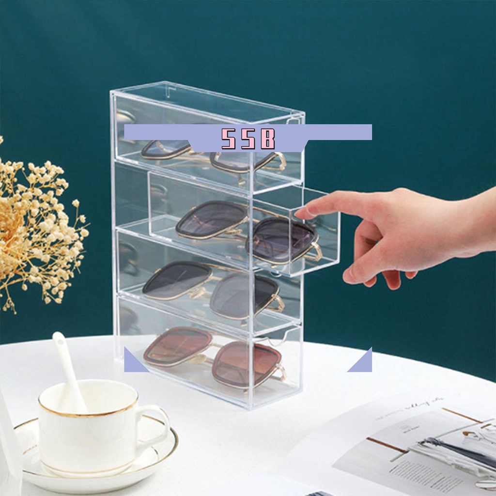 Eyeglasses Display Case Lightweight Practical Shelf | Shopee Philippines
